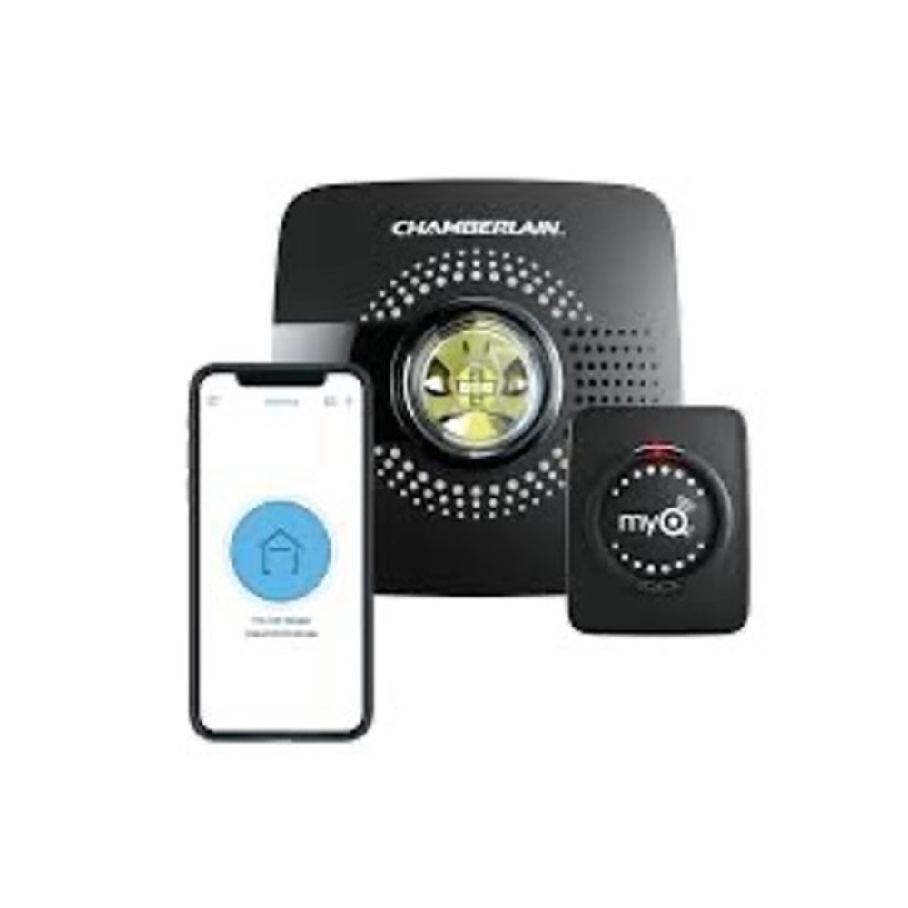 Chamberlain MyQ Smart Garage Hub MYQ-G0301-E Black Smartphone Control Wi-Fi Hub